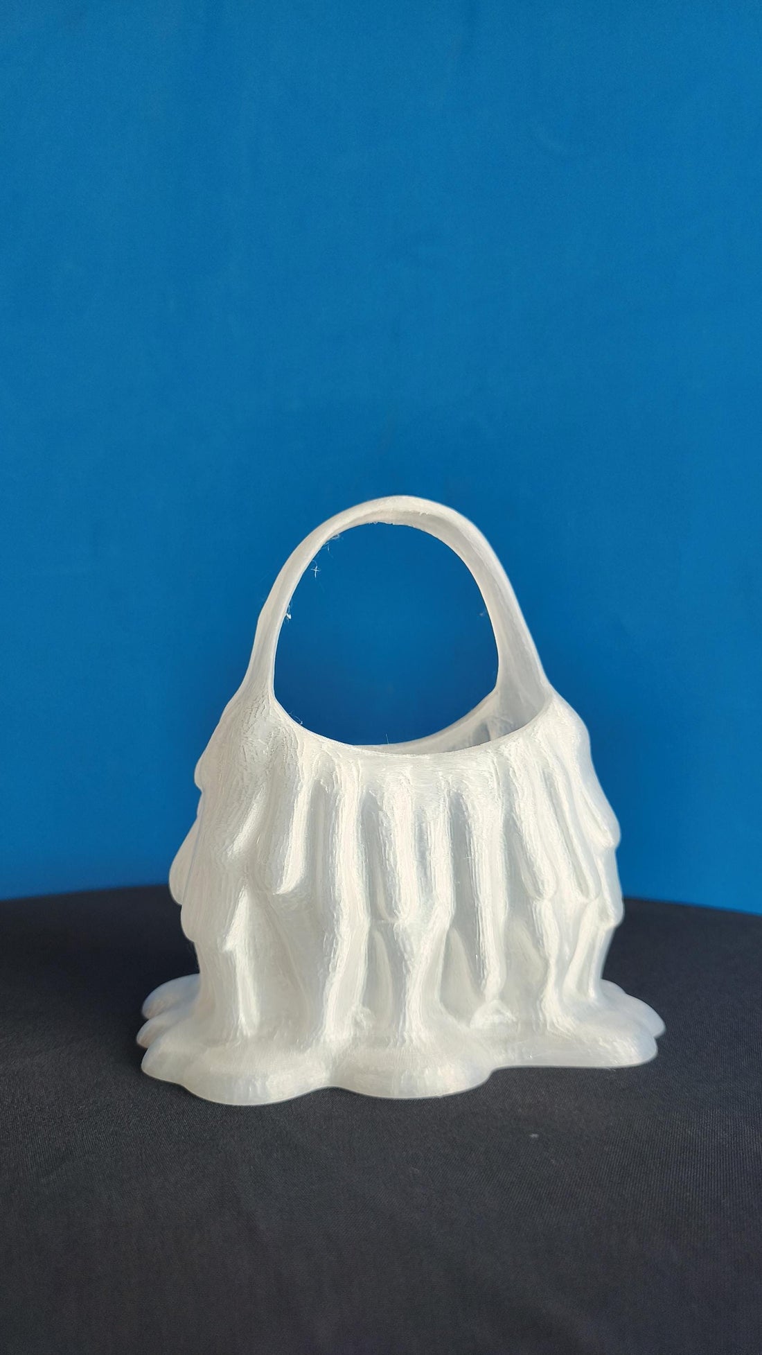 Vase Melted Fantasy Purse – Sculptural Decorative Bag Display