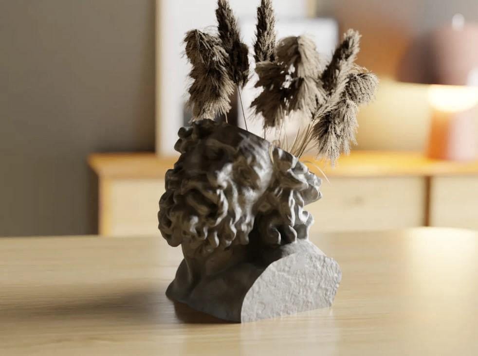 Laocoon Sculptural Vase | Greek Mythology Art Decor