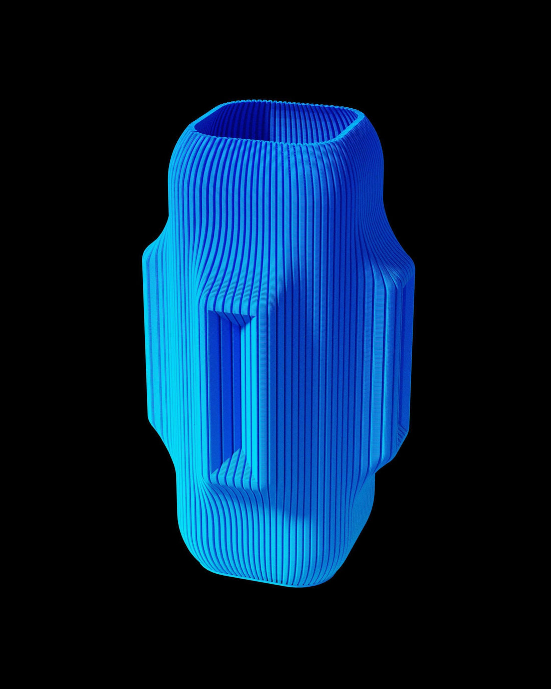 Portal Glitch Vase – Sci-Fi Geometric Vase Inspired by Multiverse Chaos | Modern Geek Home Decor