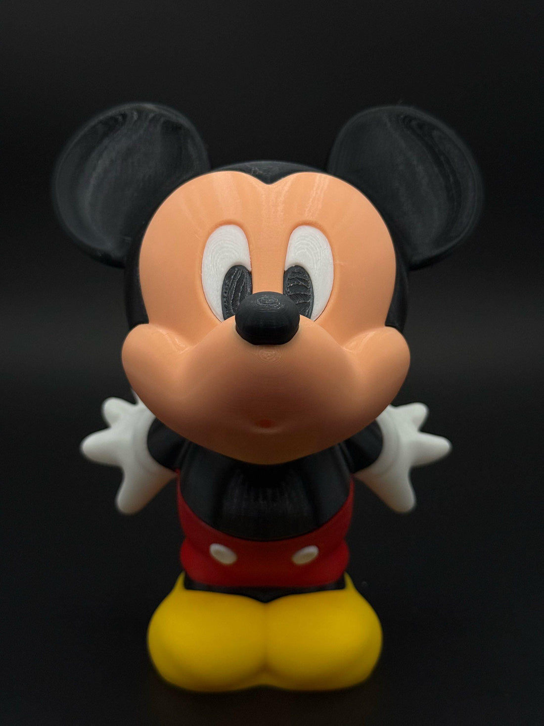 Classic Cartoon Mouse Style Collectible Figure Handmade Decor