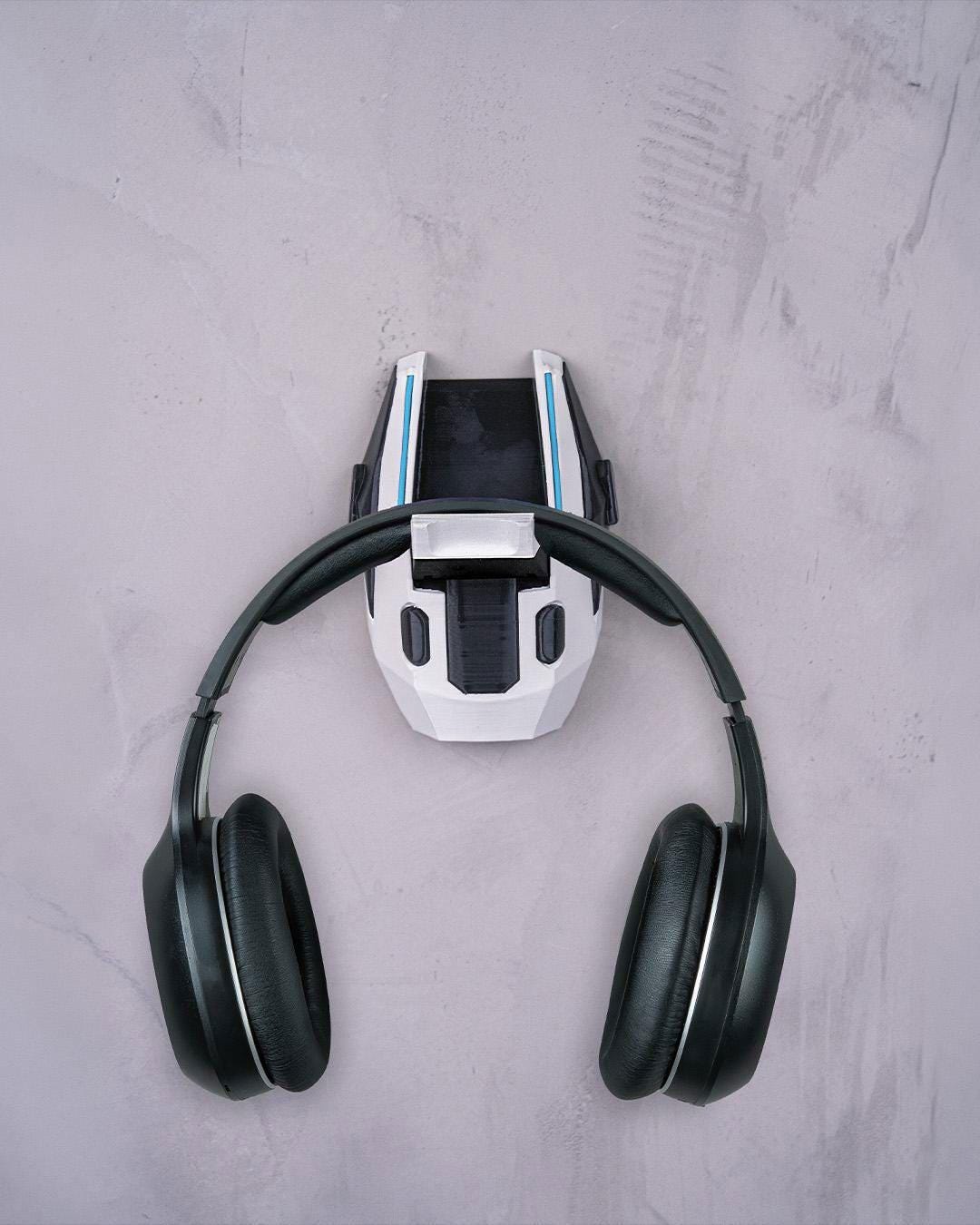 3D Printed Gaming Headset Holder – Desk Mount Headphone Stand Accessory