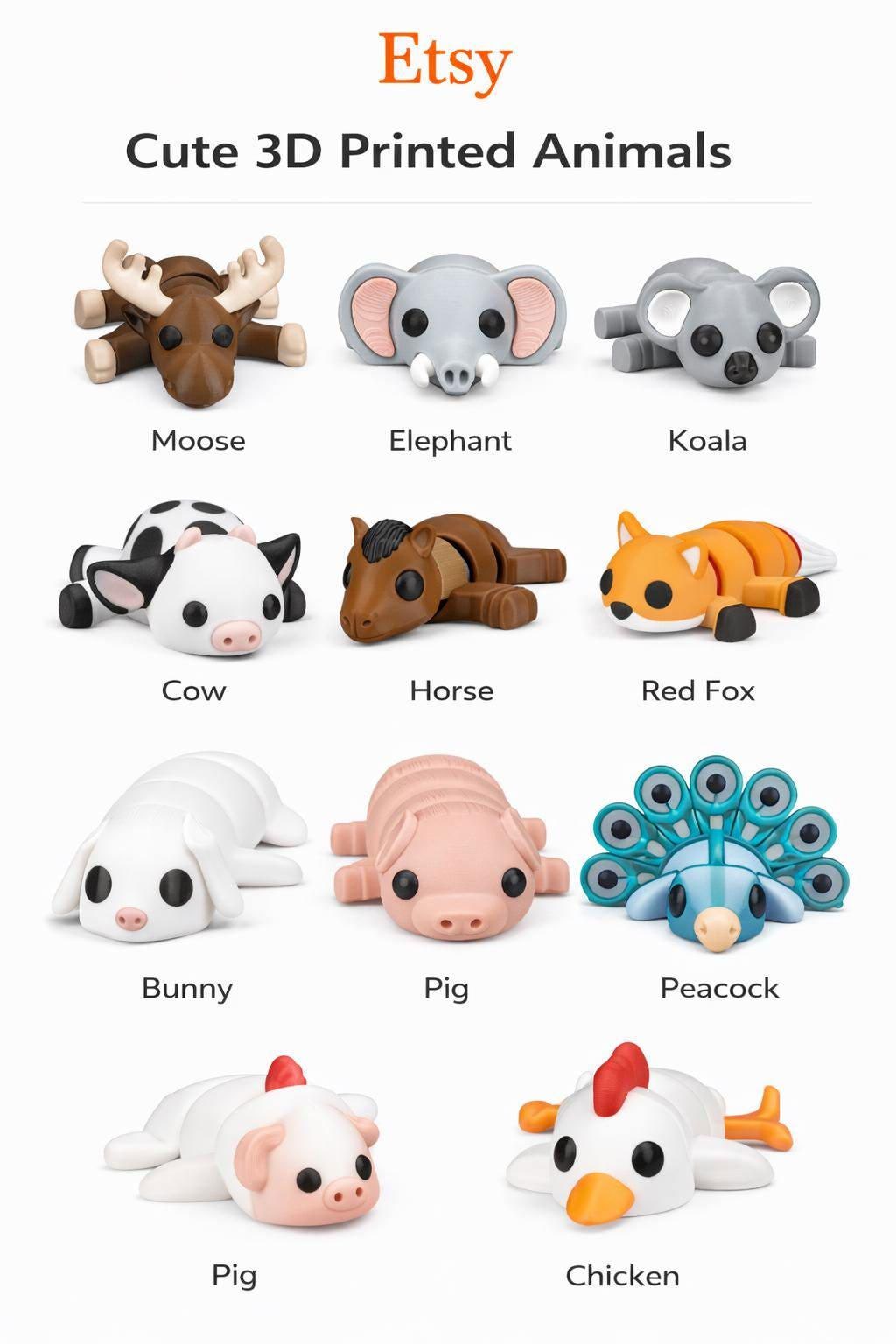Fidget Animals – Mystery Desk Pet Sensory Toys