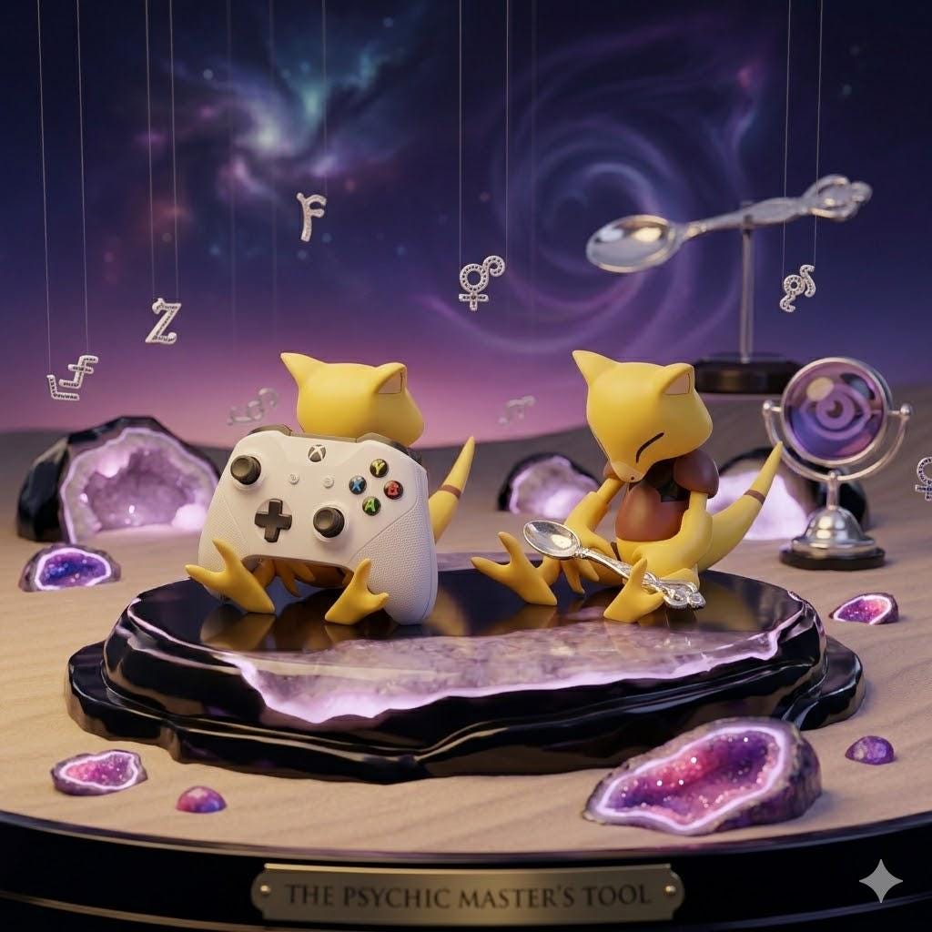 Psychic Gamer: Abra Controller Holder & Desk Stand xbox- ps