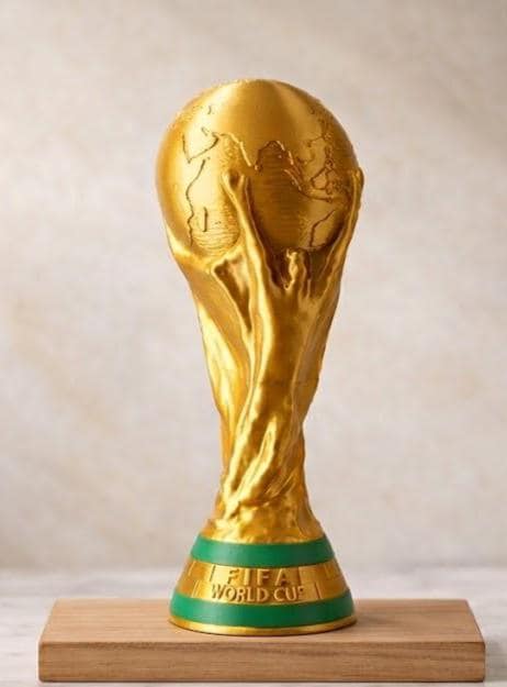 World Cup 2026 Trophy Replica, Gold Football Award, soccer thophy